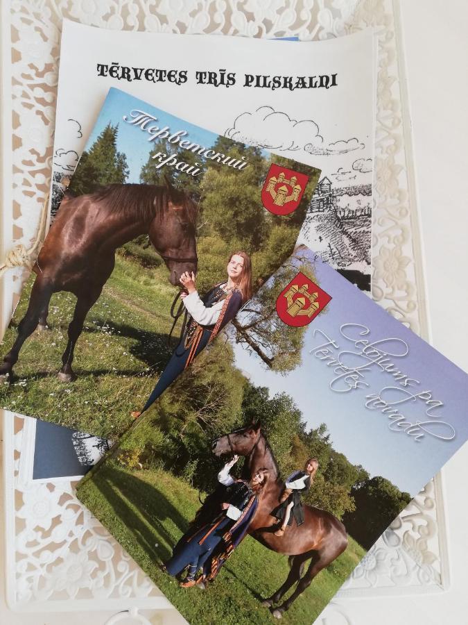 Pālena apartamenti Tervete Bagian luar foto
